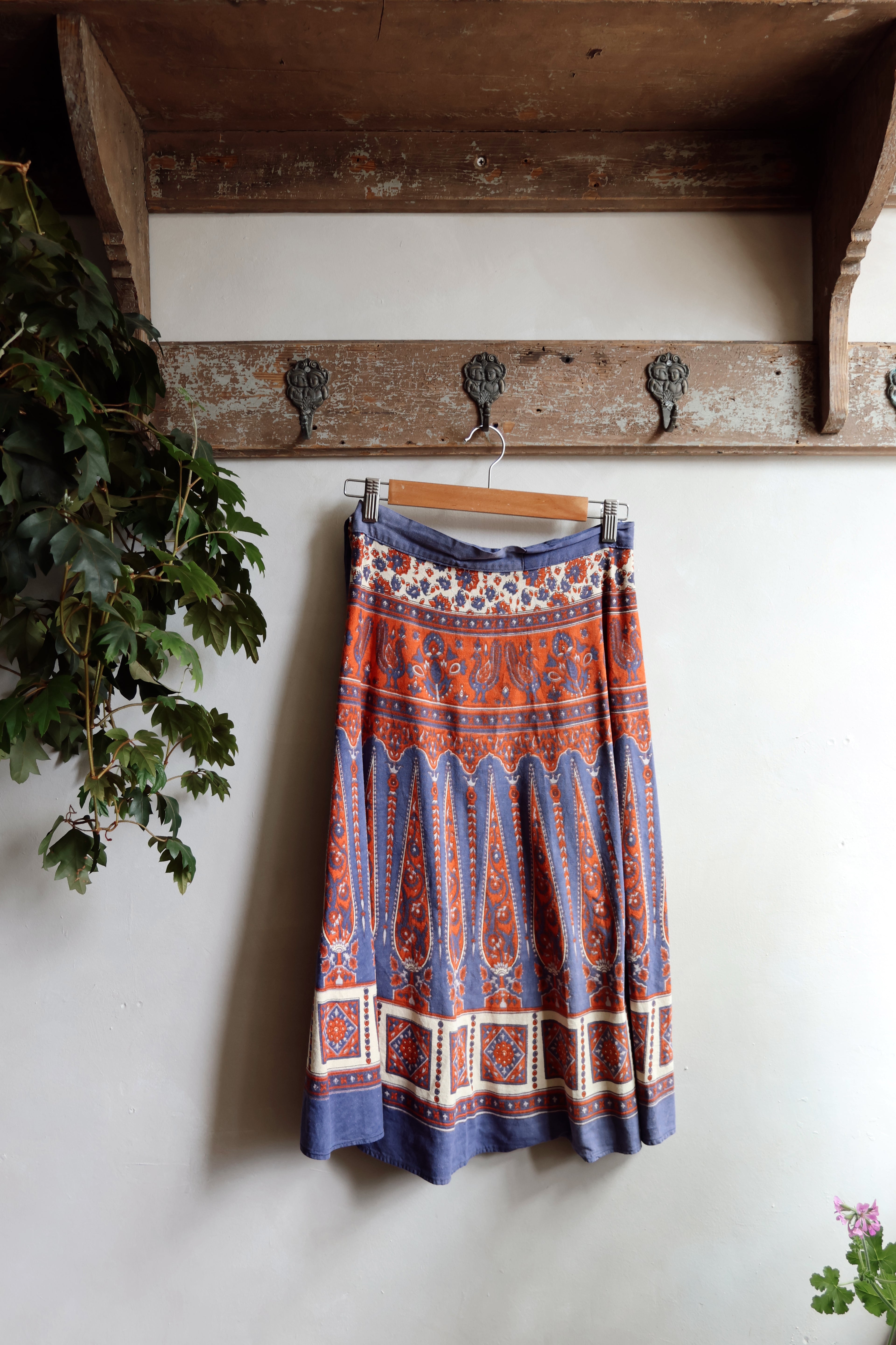 Vintage Wrap Skirt
