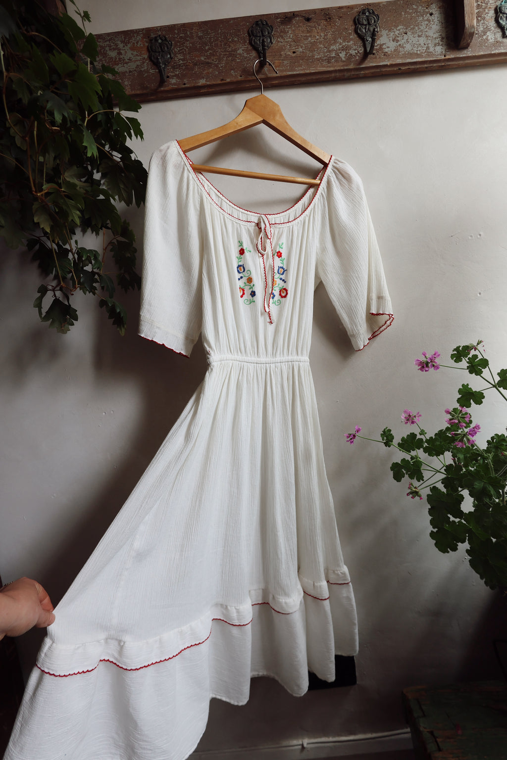 Vintage Embroidered Dress