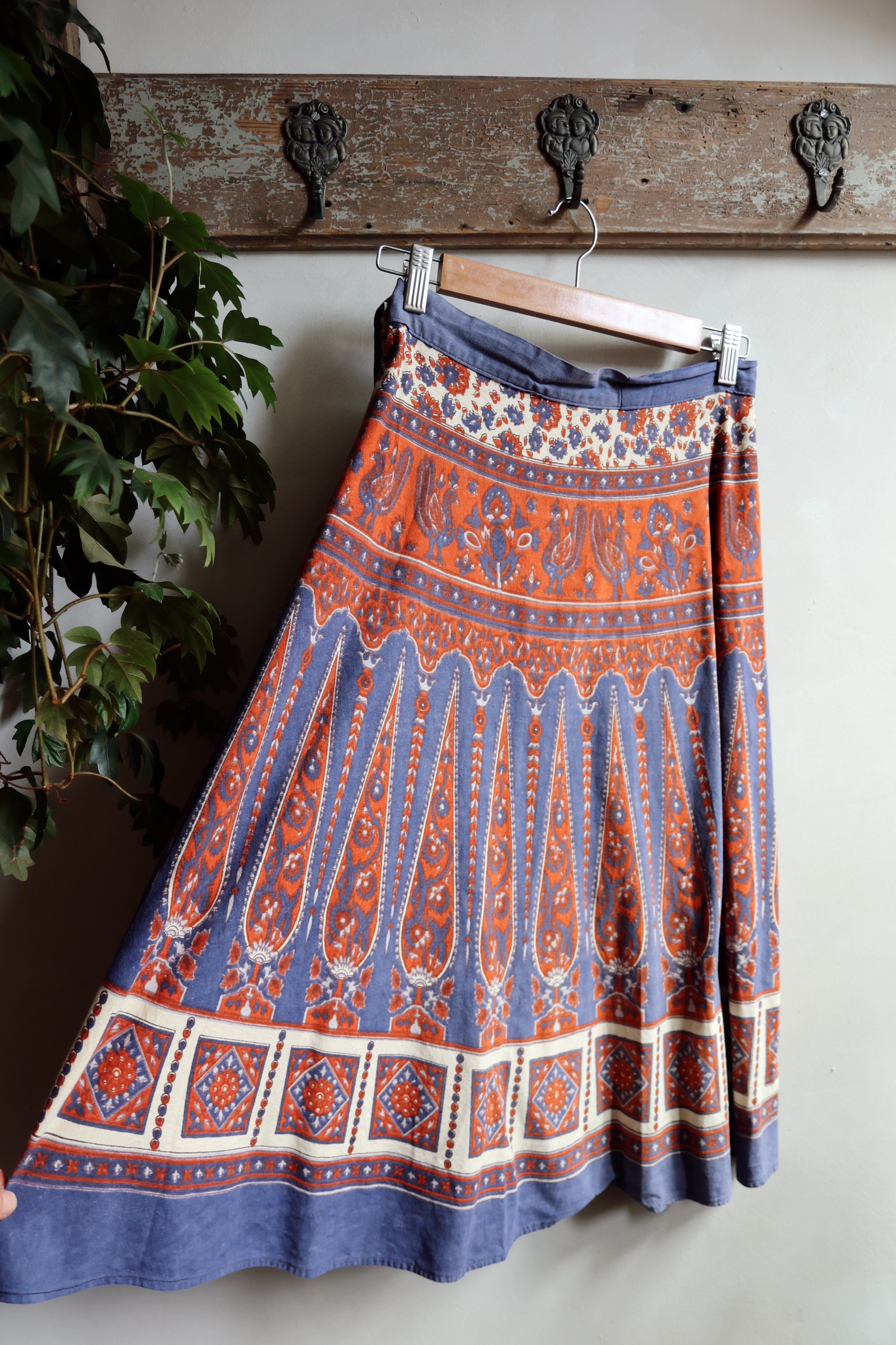 Vintage Wrap Skirt