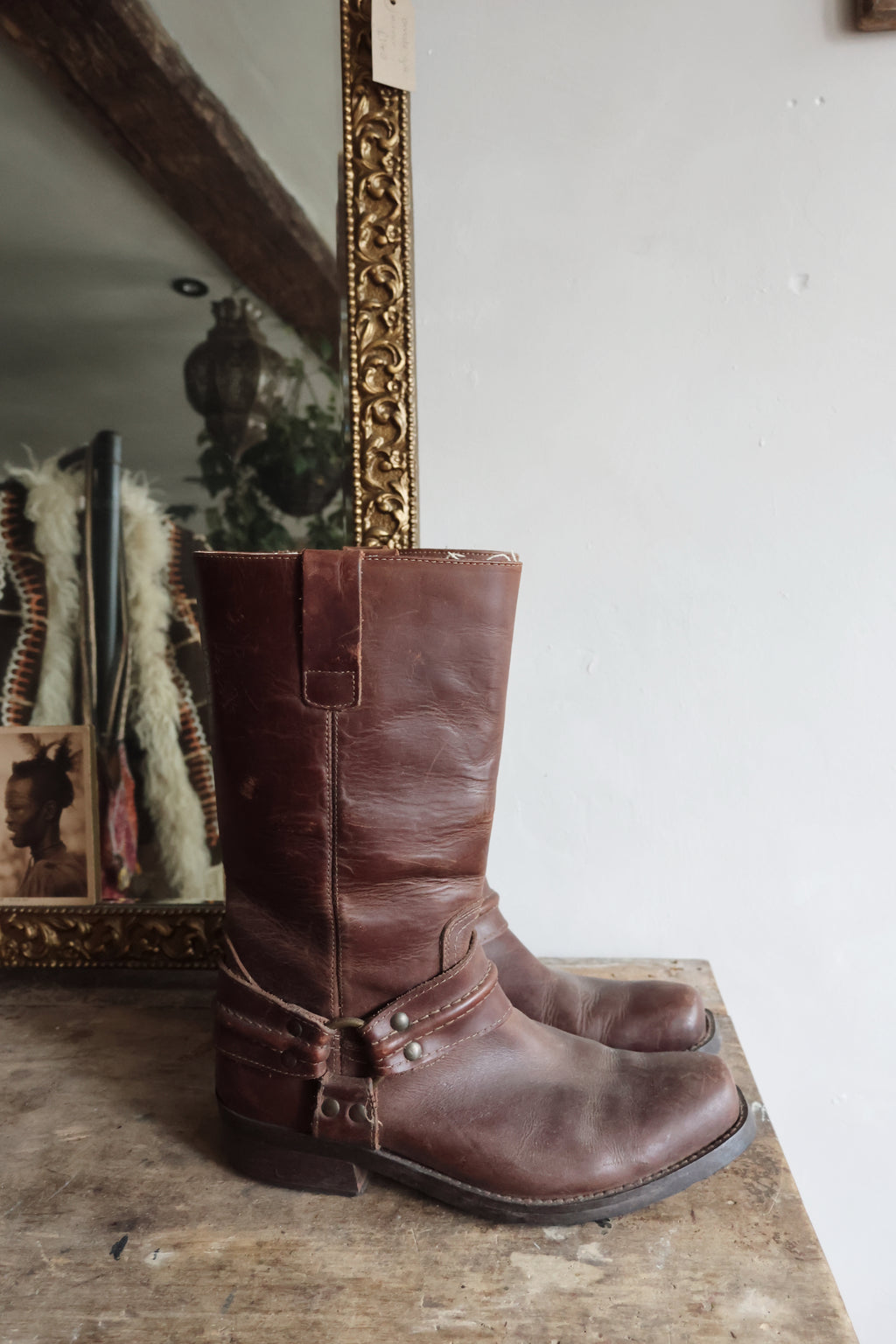 Vintage Leather Boots