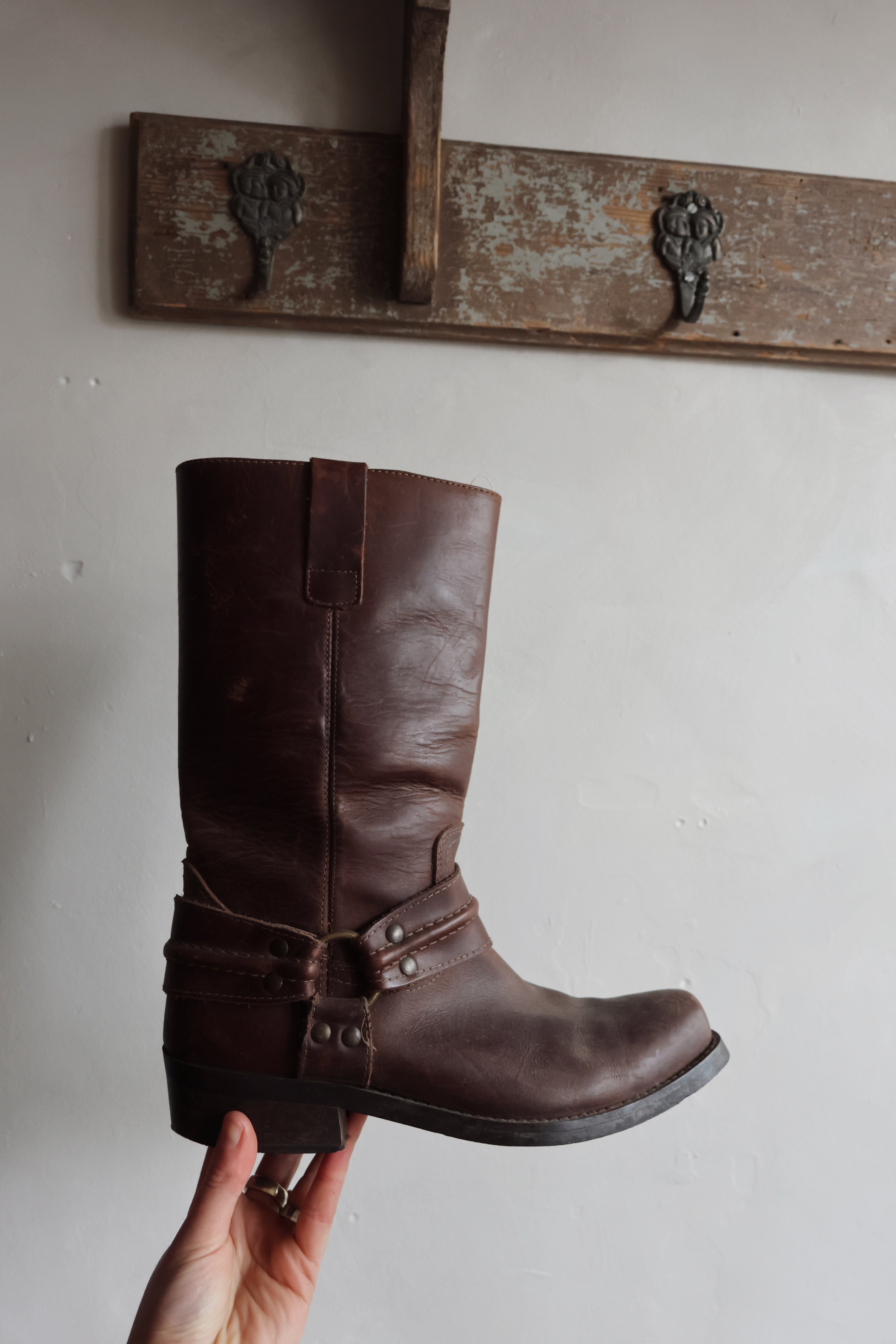 Vintage Leather Boots