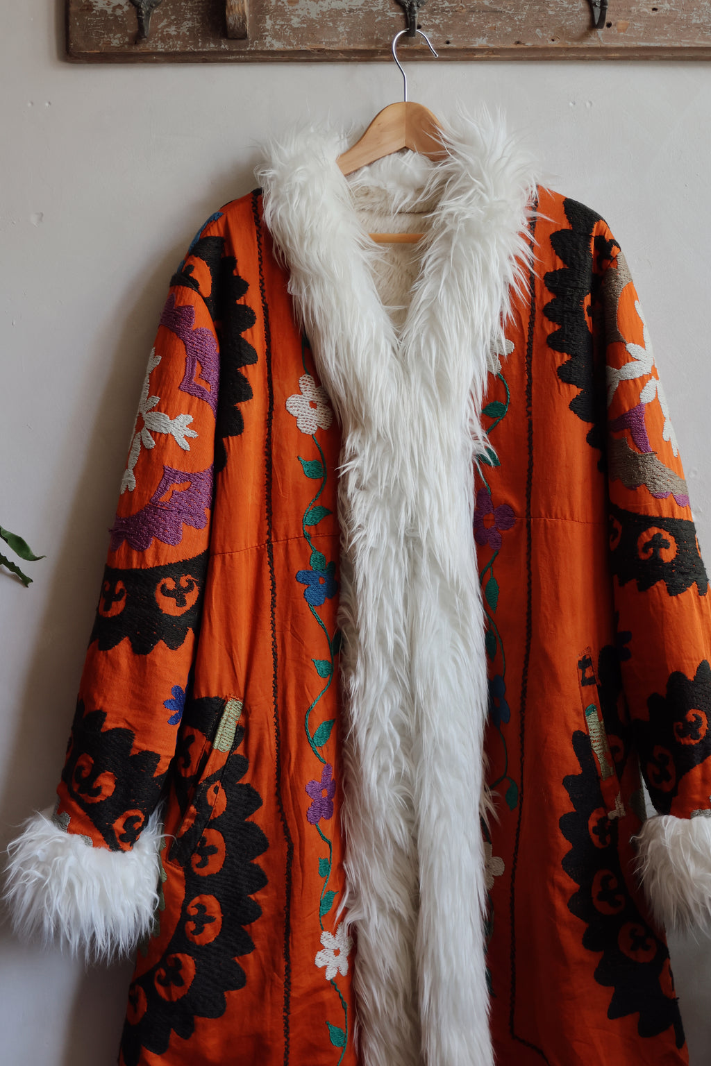 Beautiful Embroidered Suzani Afghan Coat