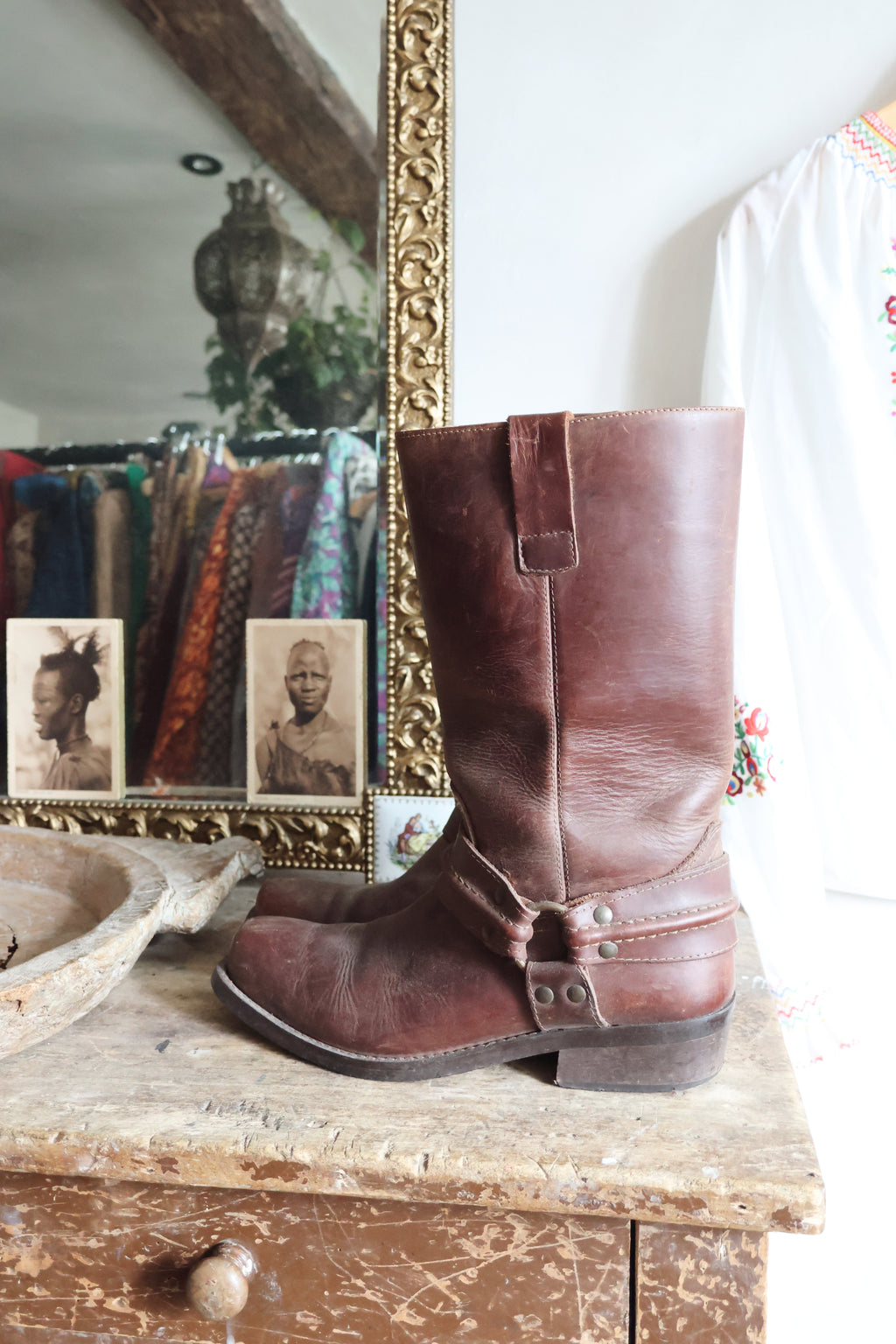 Vintage Leather Boots