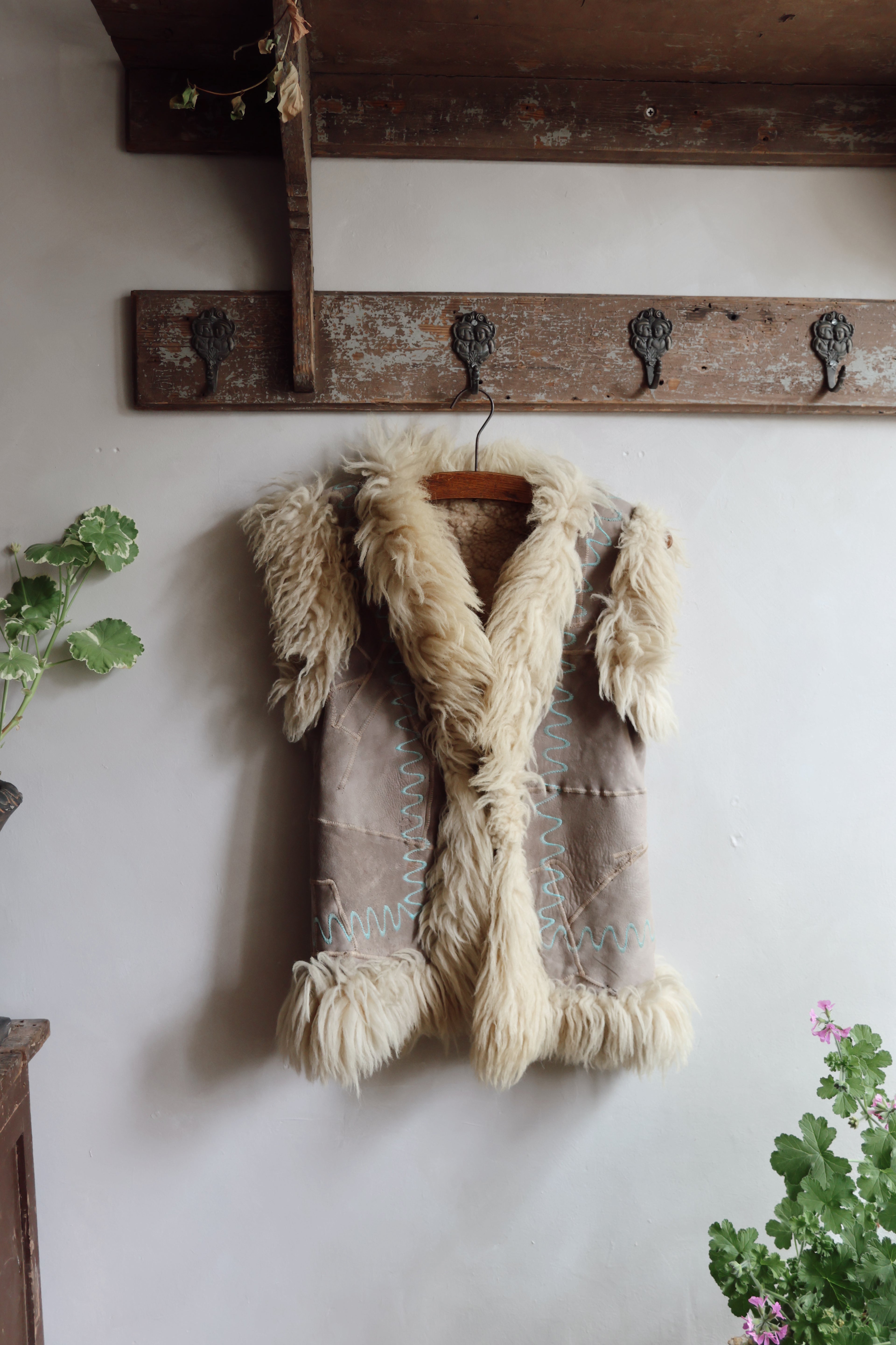 Vintage Afghan Gilet