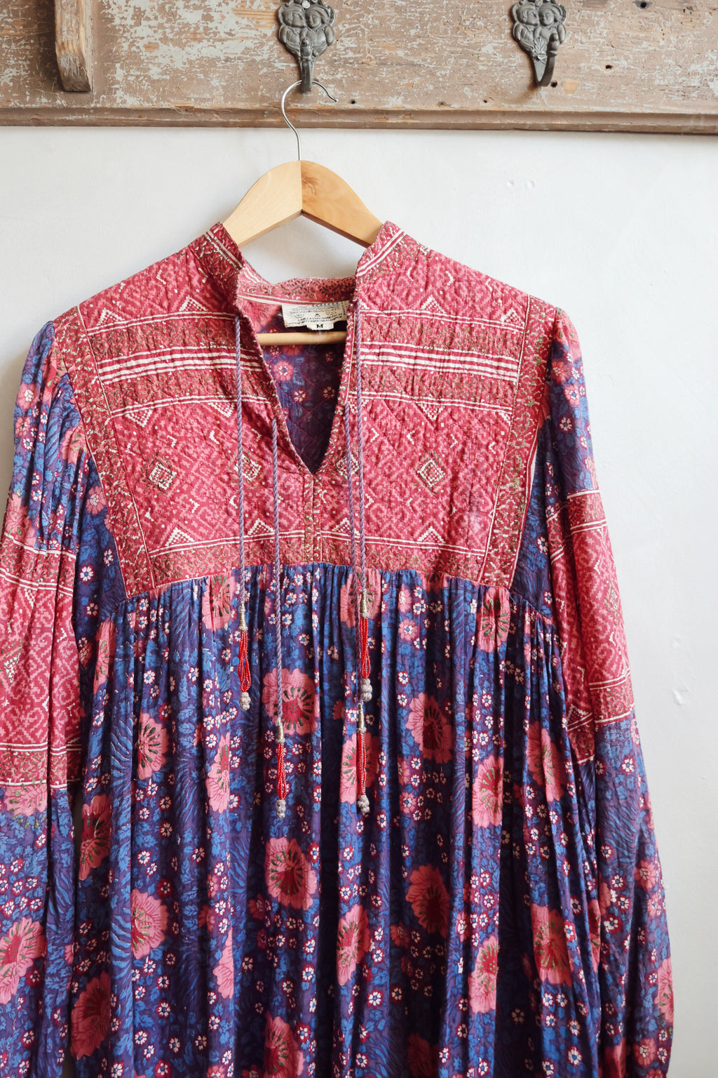 Vintage Adini Indian Cotton Dress