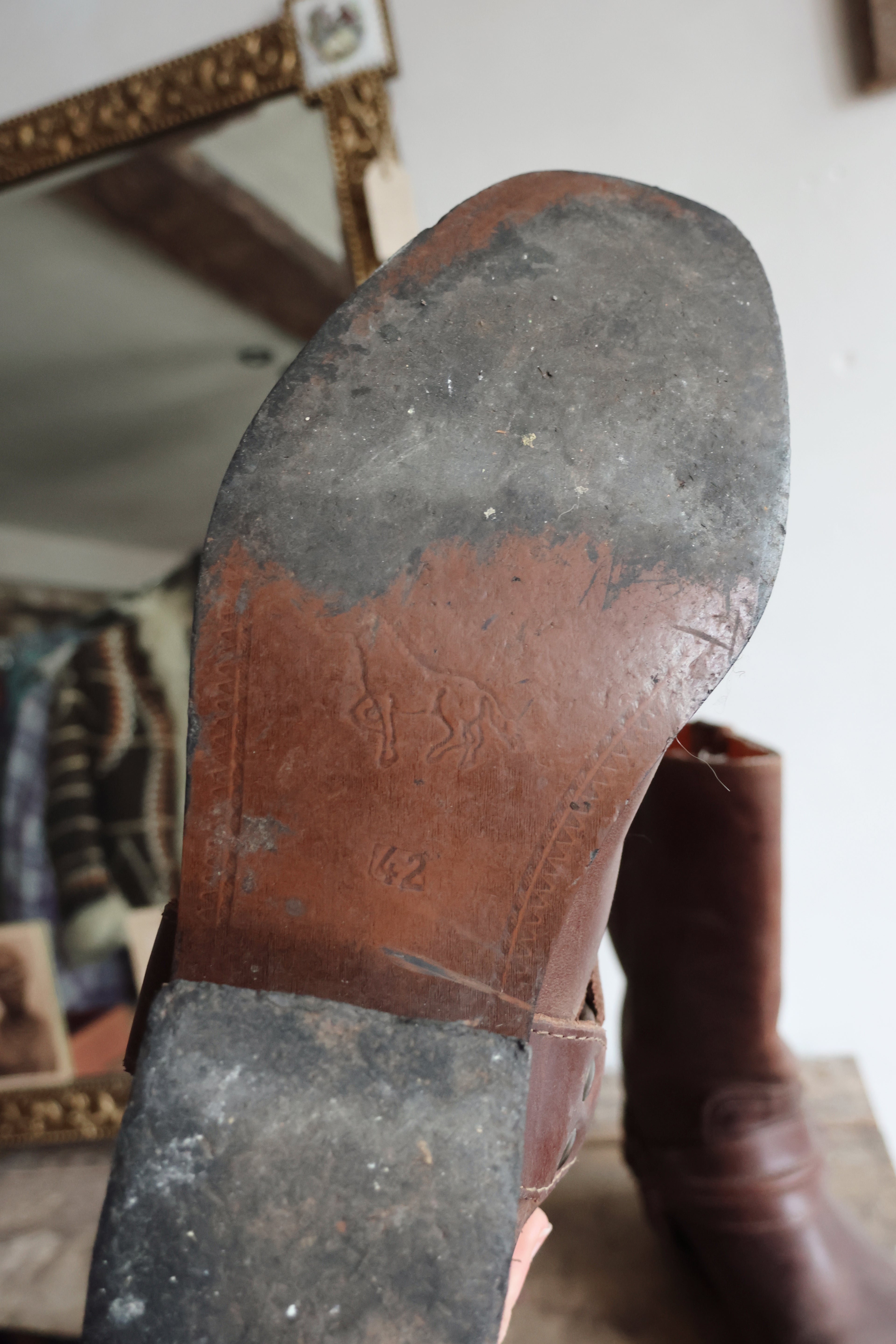 Vintage Leather Boots