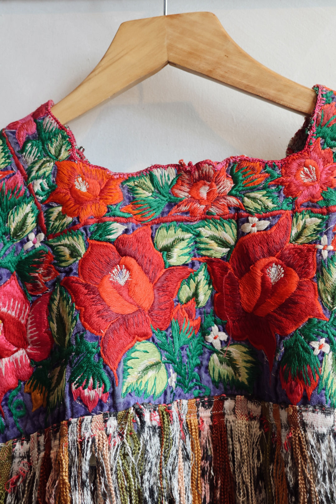Embroidered Folk-Art Cape