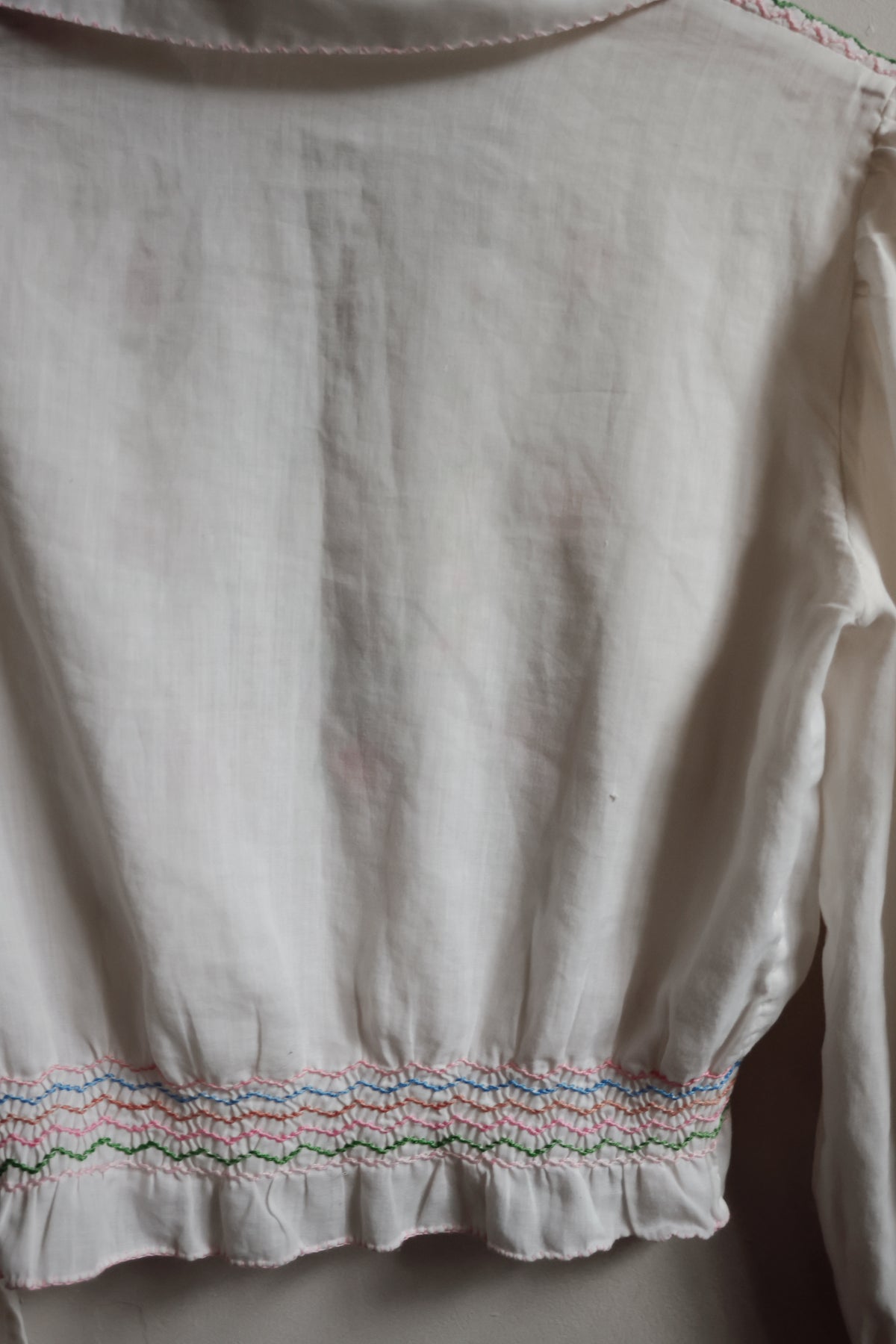 Vintage 1970’s Embroidered Blouse