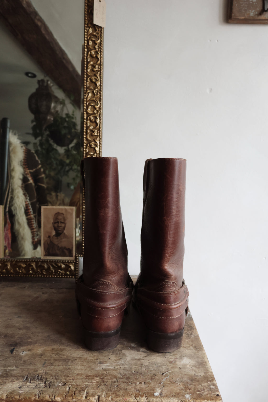 Vintage Leather Boots
