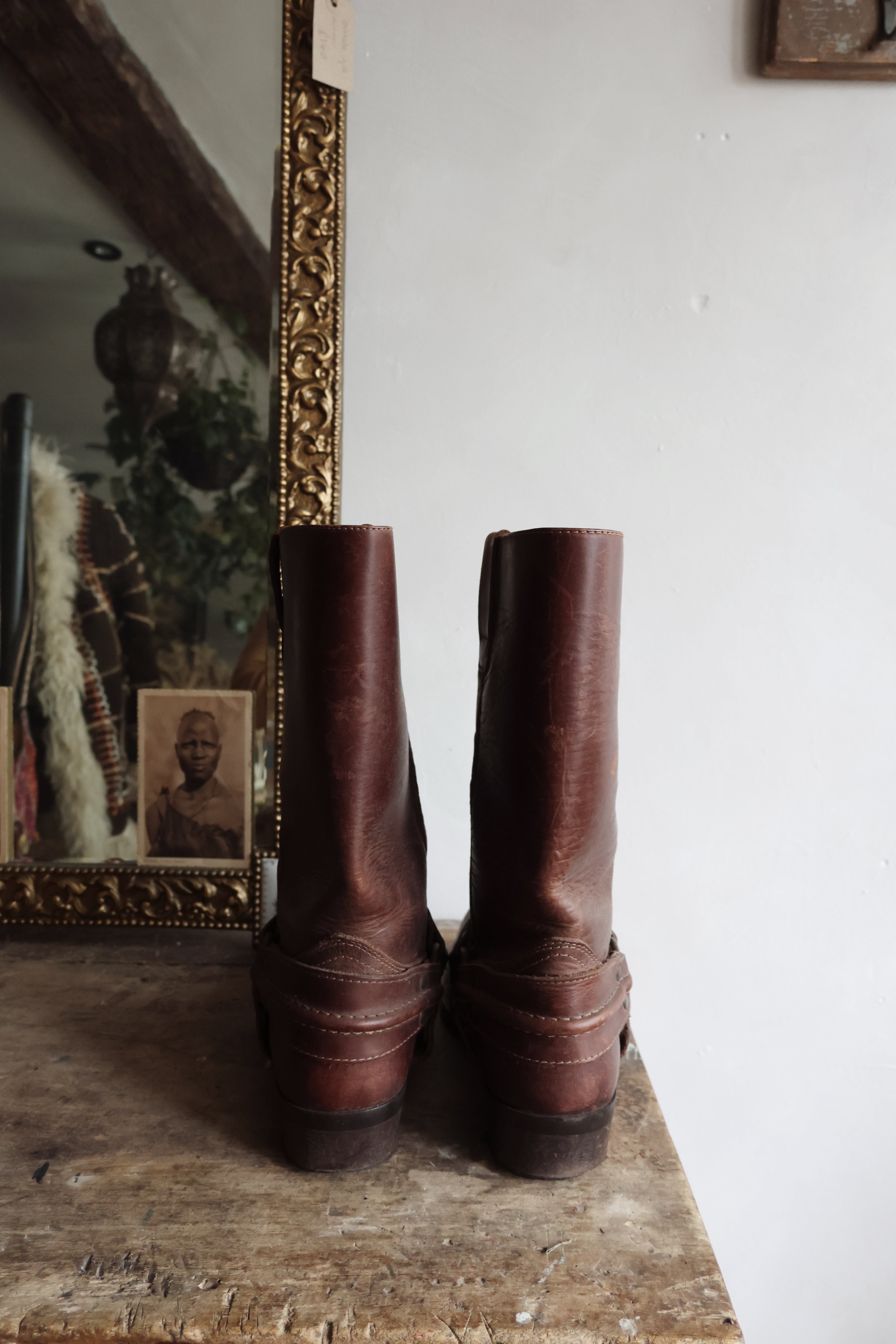 Vintage Leather Boots