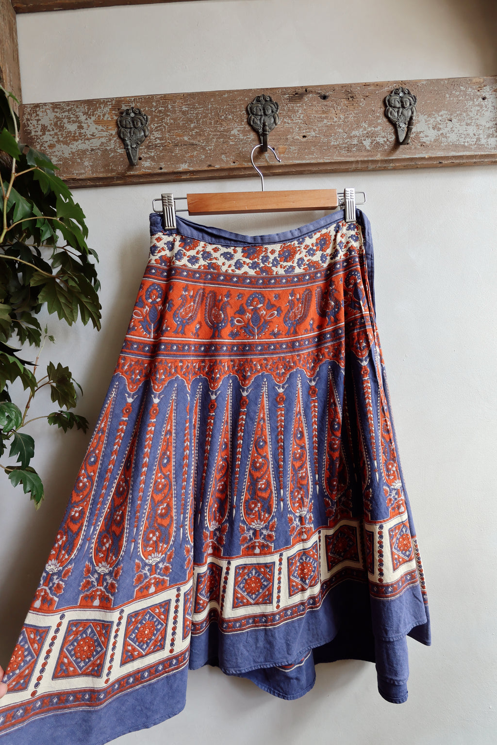 Vintage Wrap Skirt