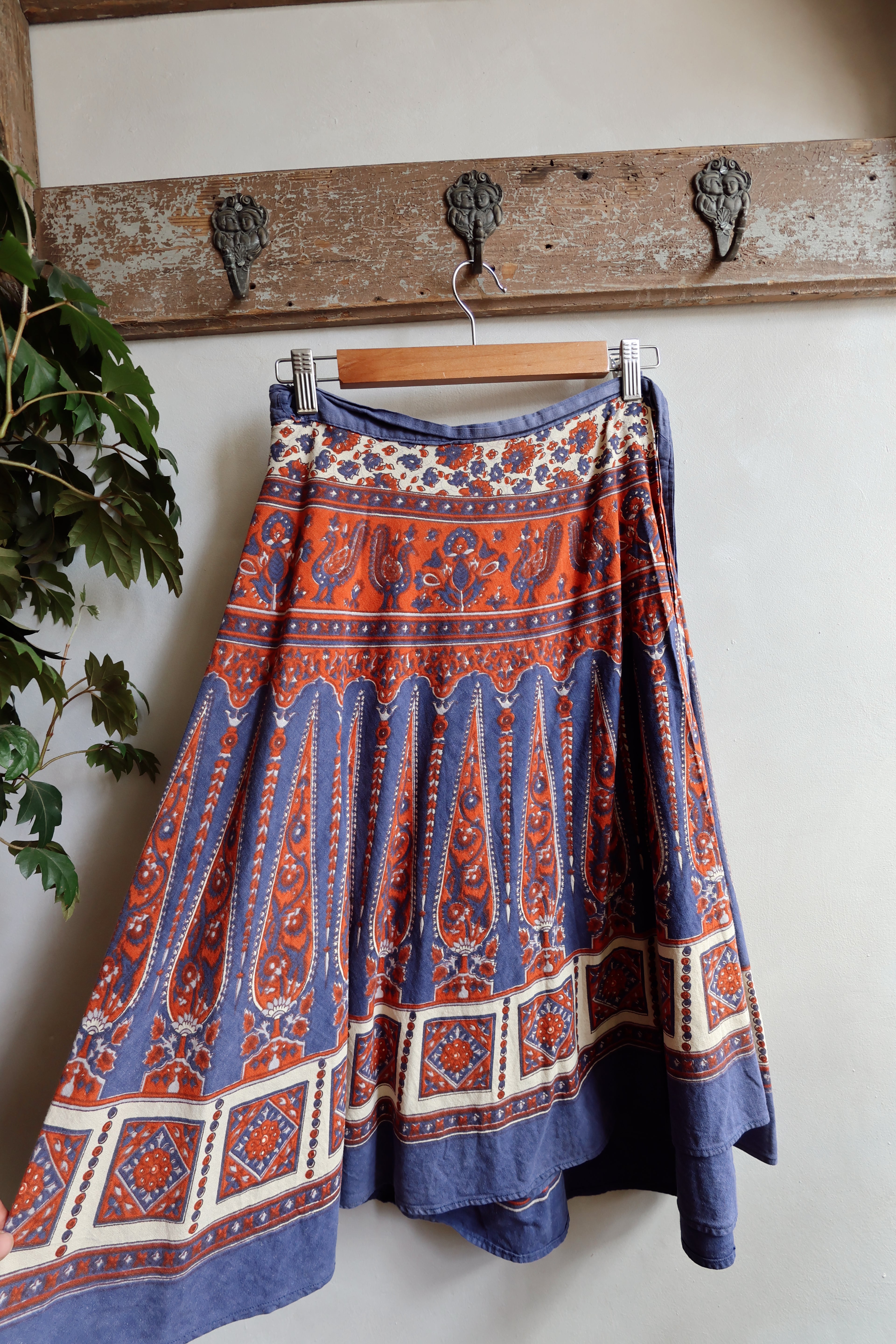 Vintage Wrap Skirt
