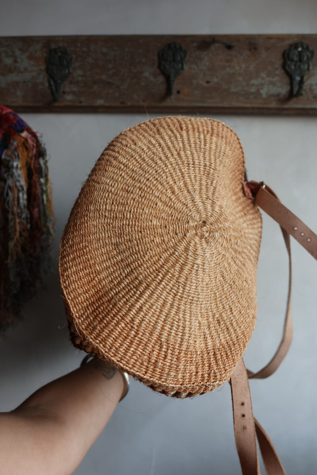 Vintage Woven Backpack