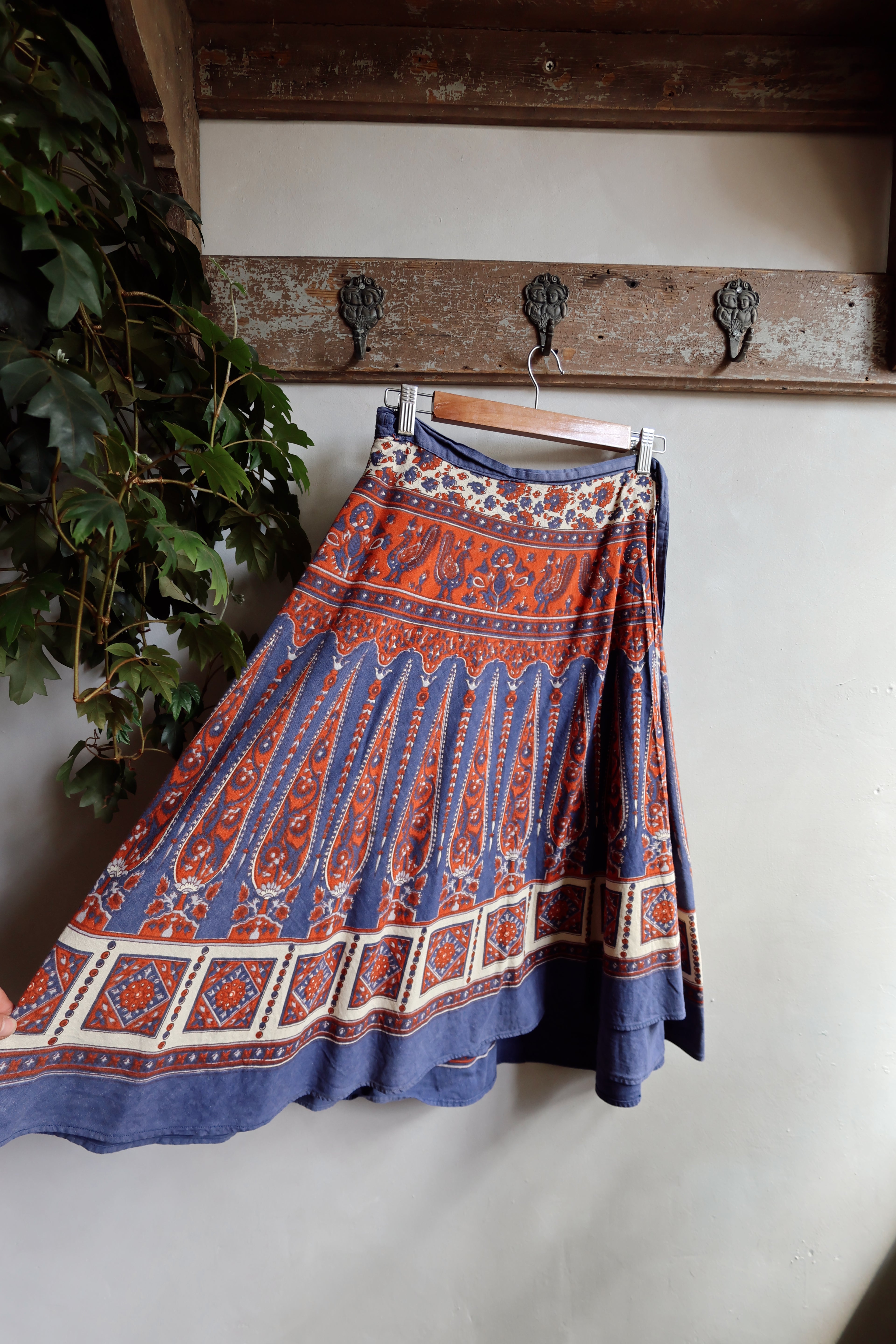 Vintage Wrap Skirt