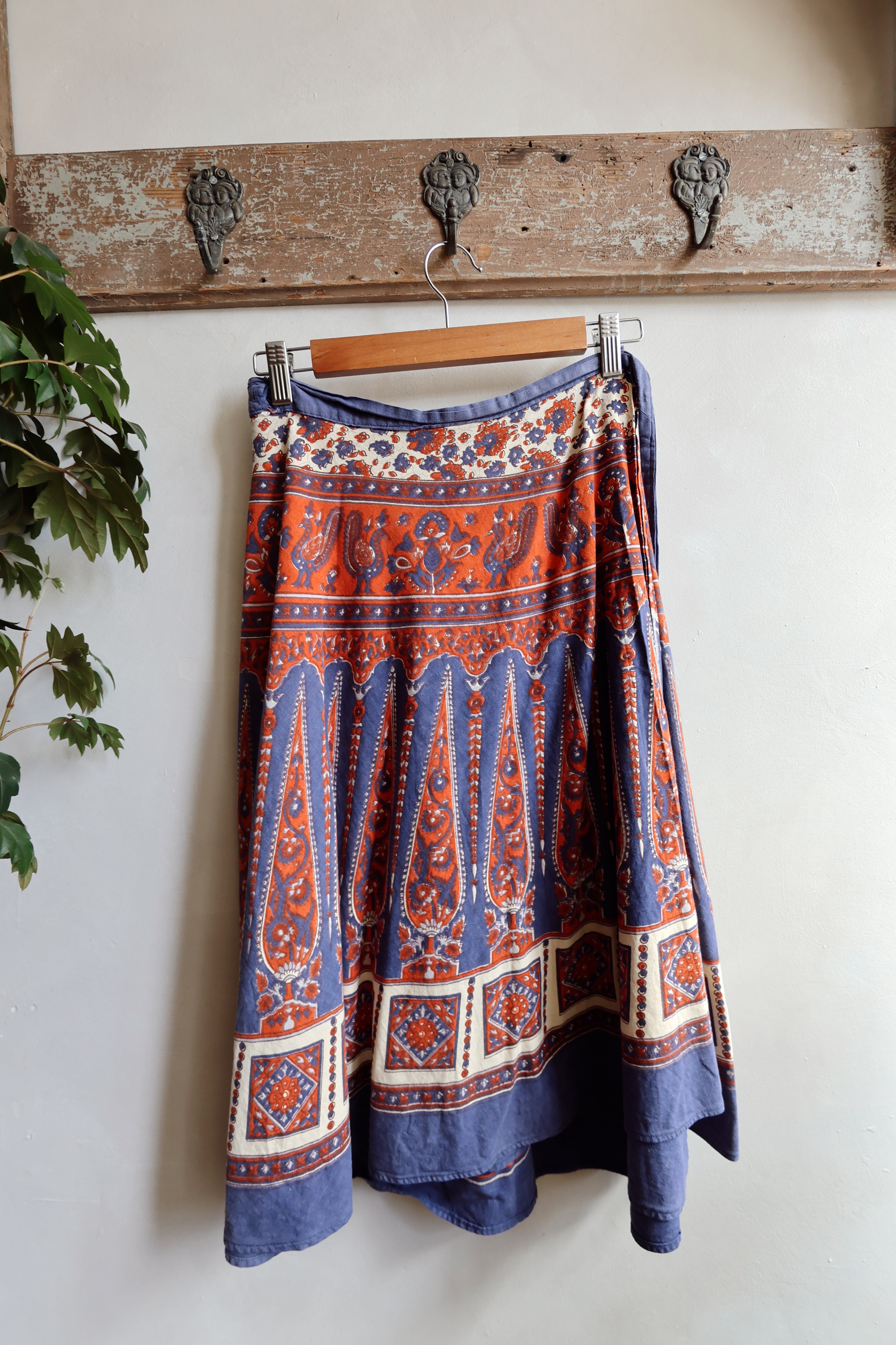 Vintage Wrap Skirt