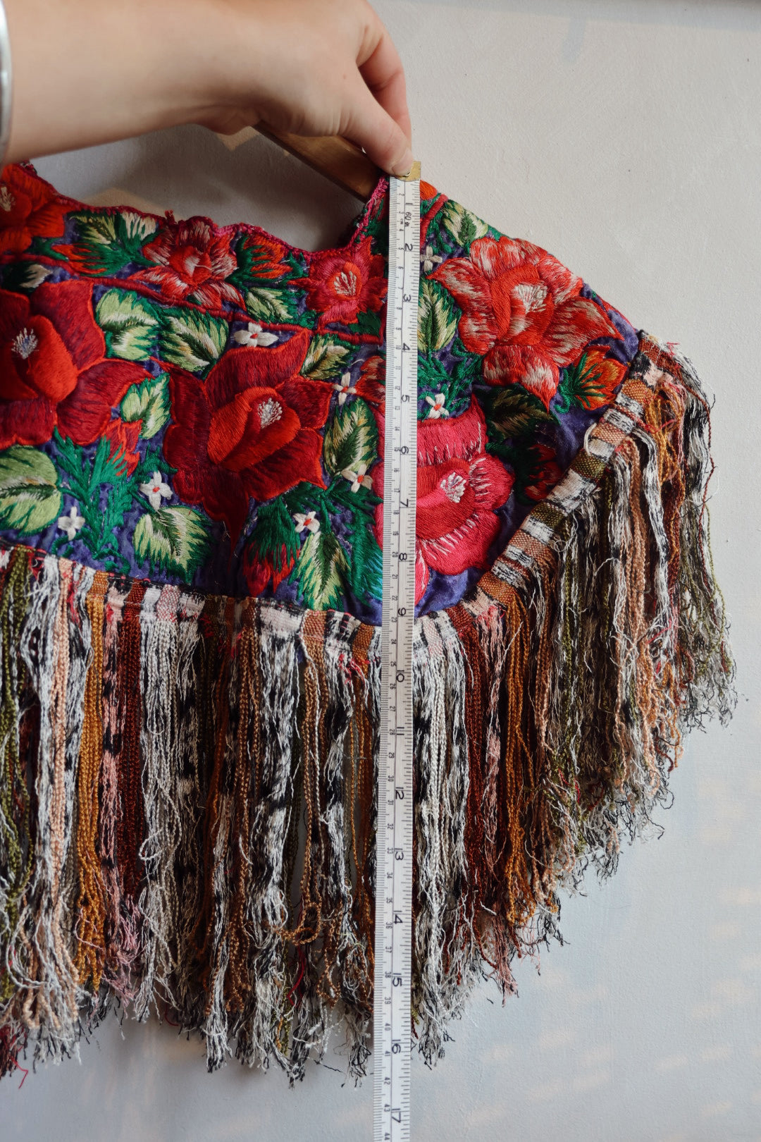 Embroidered Folk-Art Cape