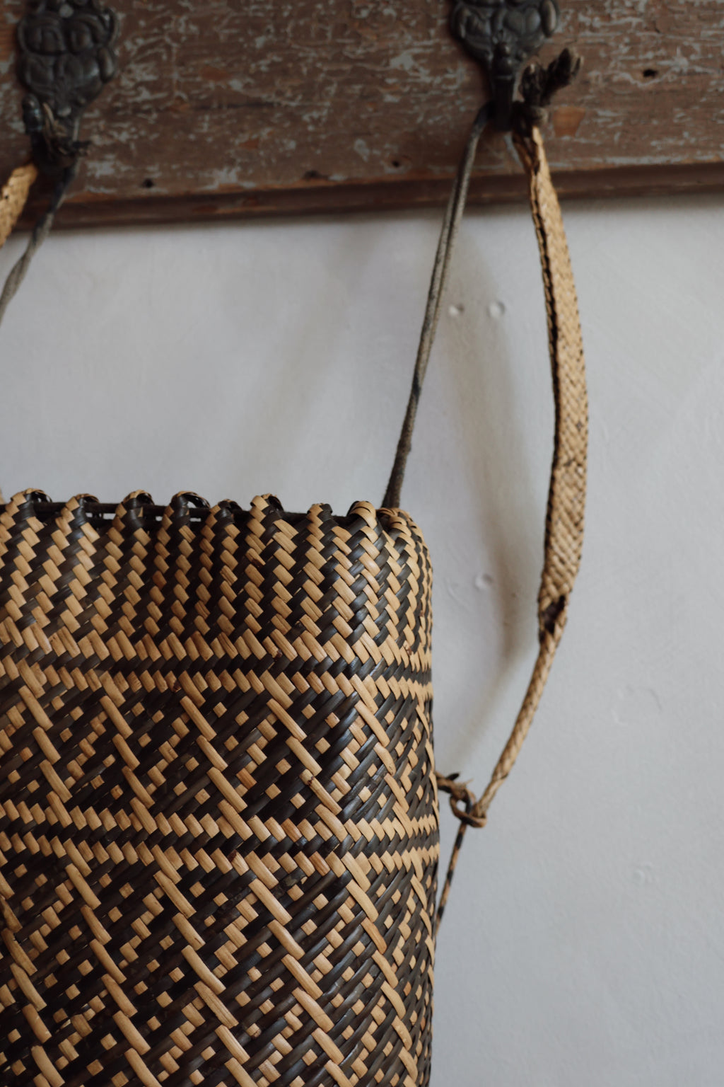 Vintage Woven Backpack