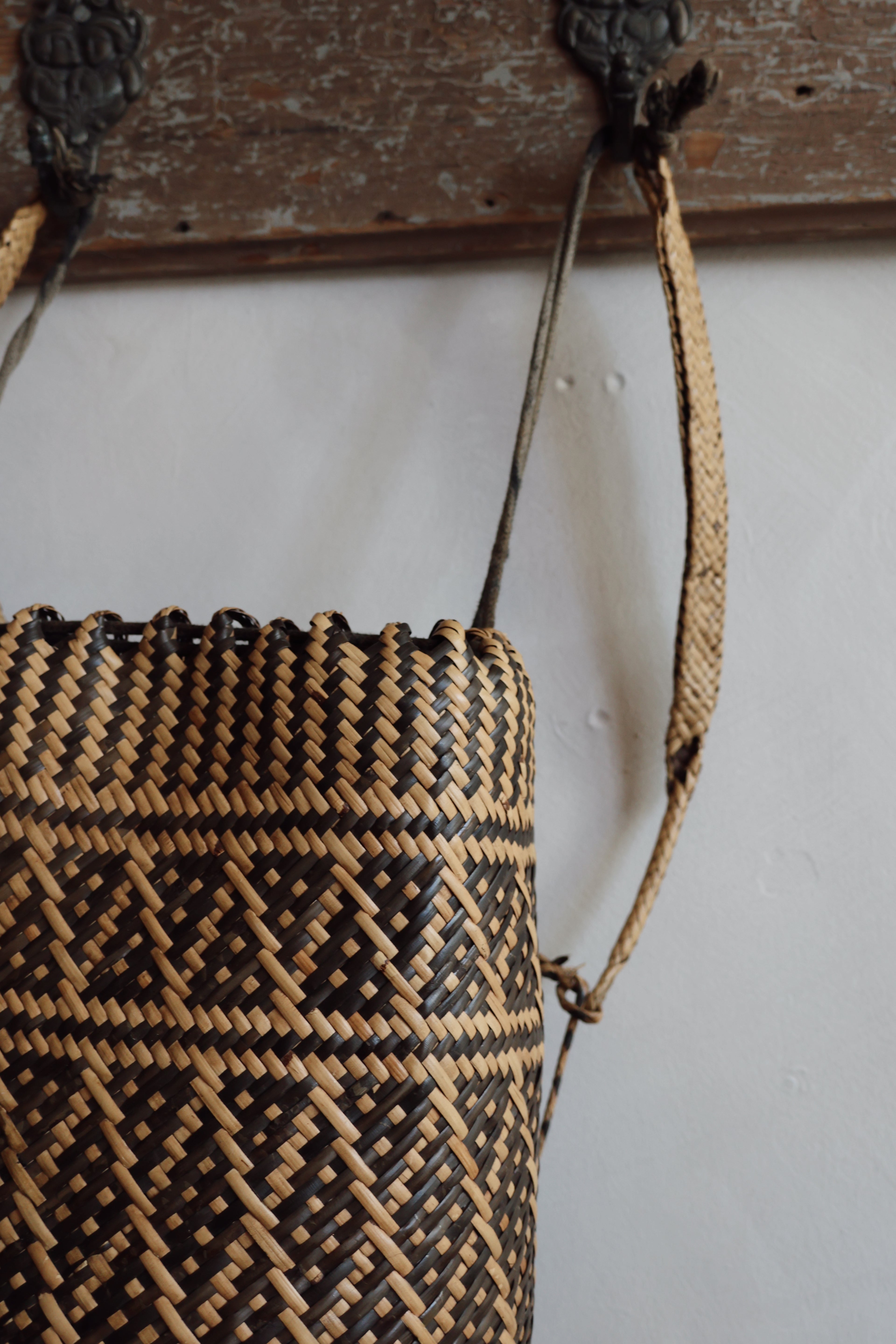 Vintage Woven Backpack