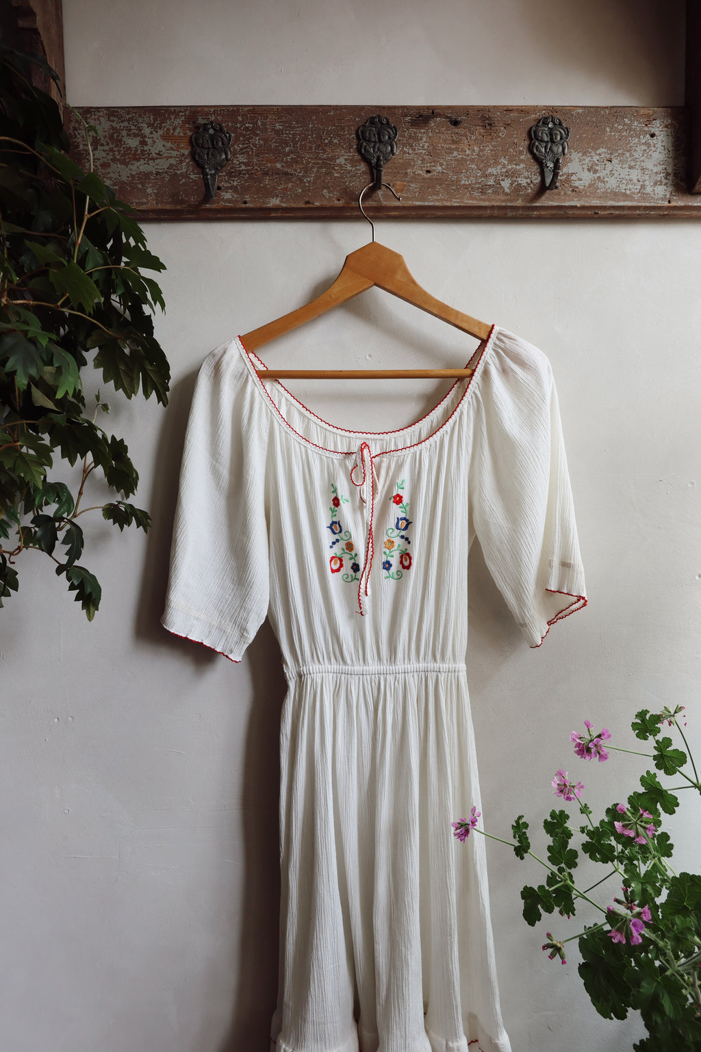 Vintage Embroidered Dress