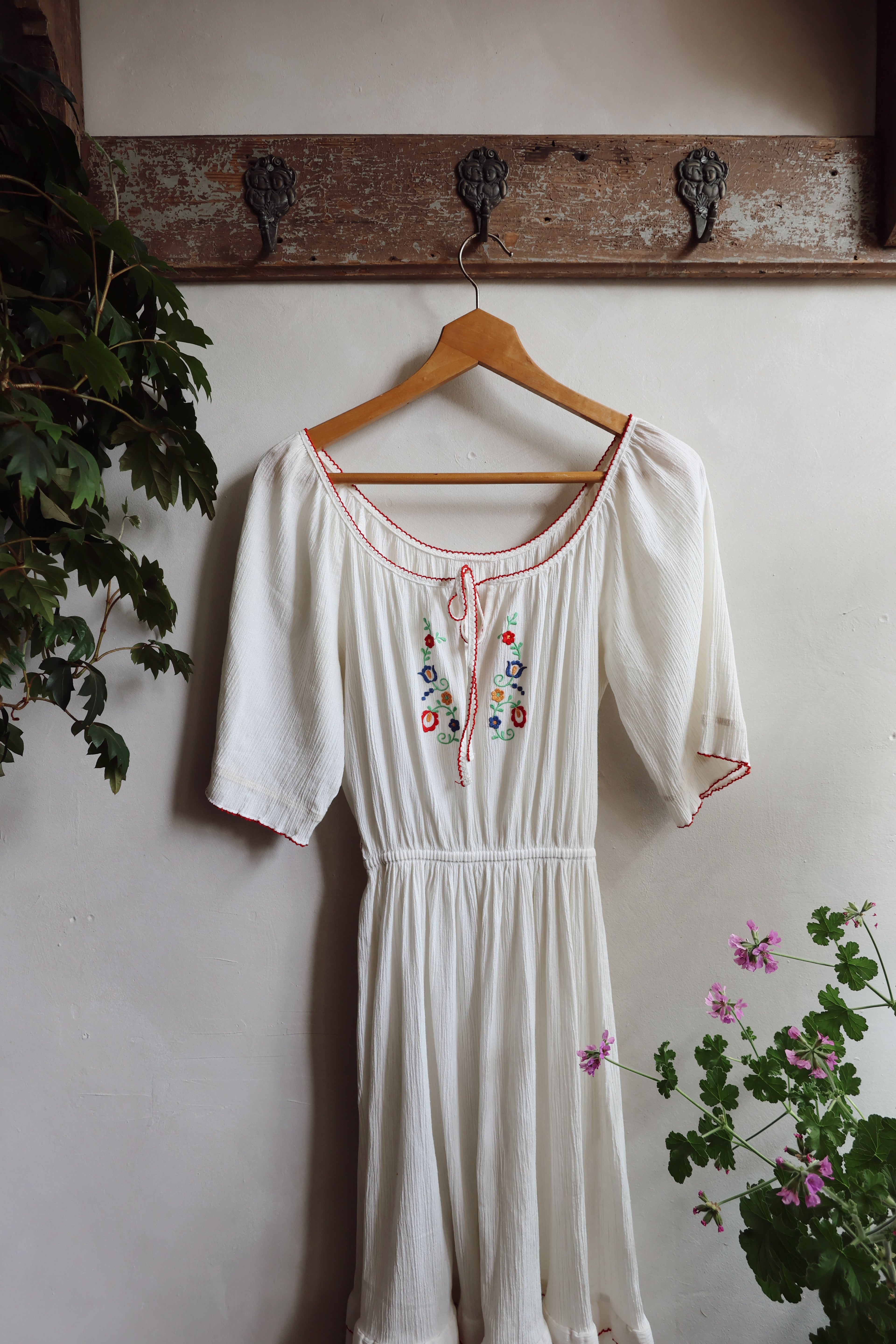 Vintage Embroidered Dress