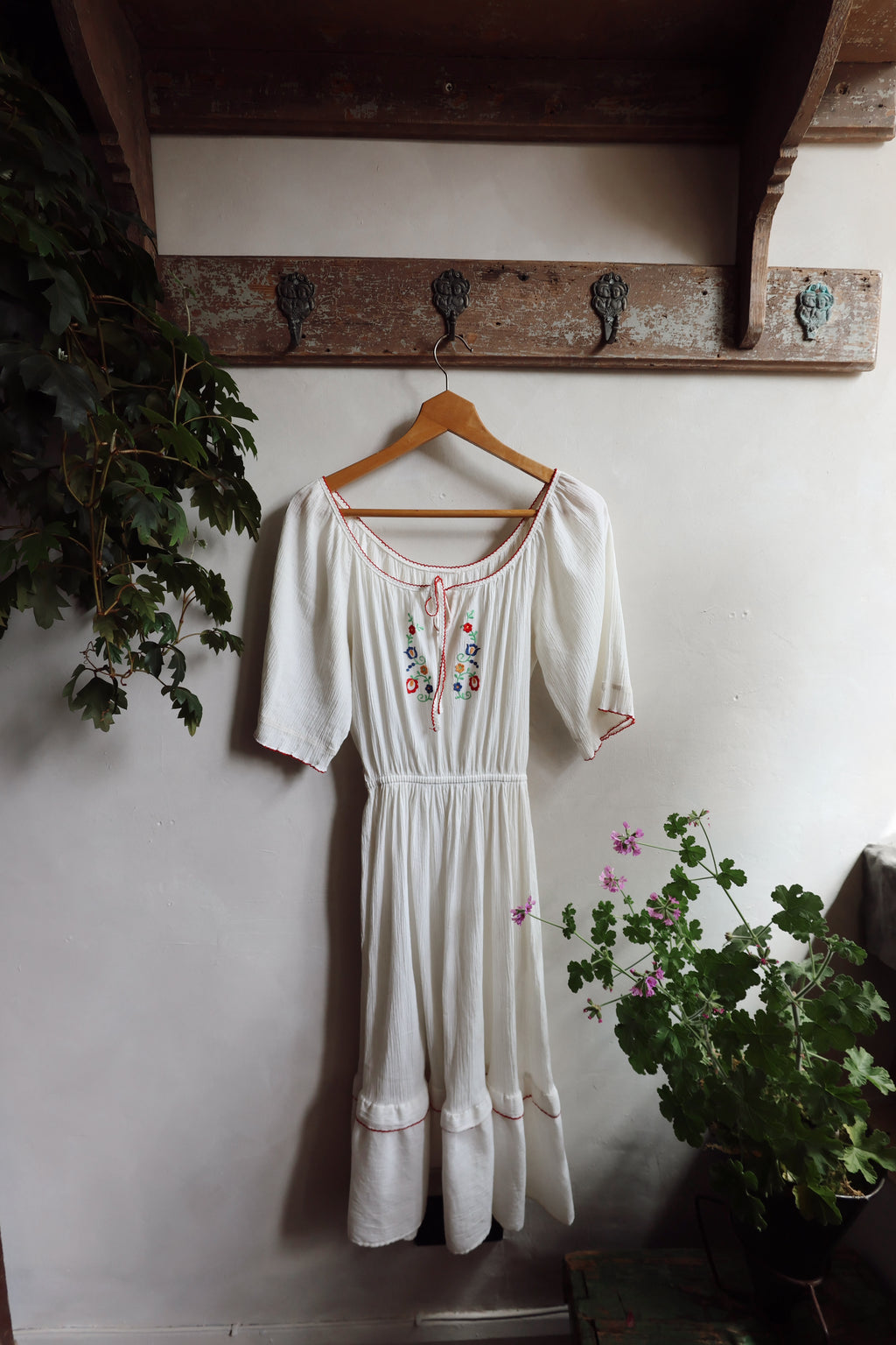 Vintage Embroidered Dress