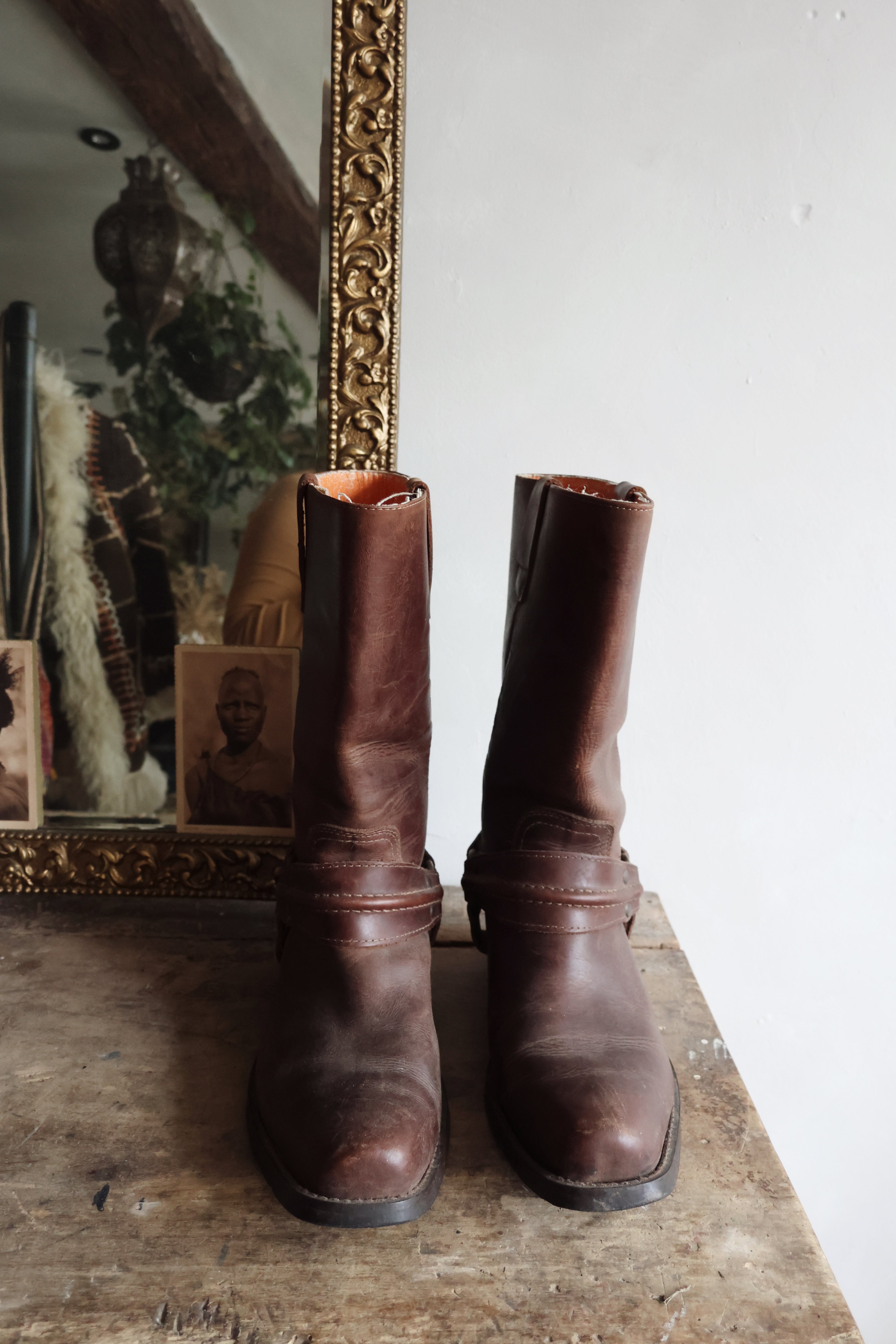 Vintage Leather Boots