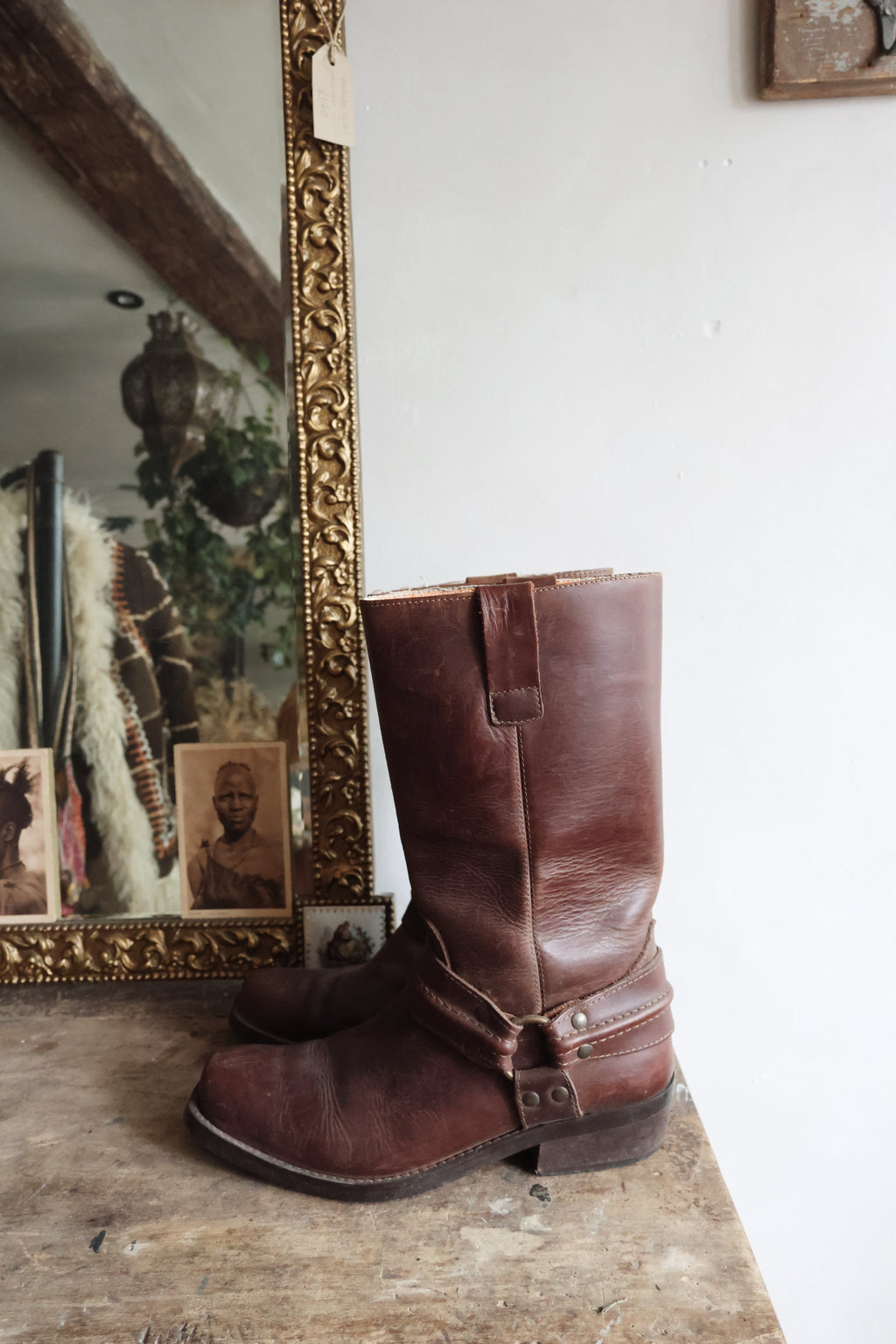 Vintage Leather Boots