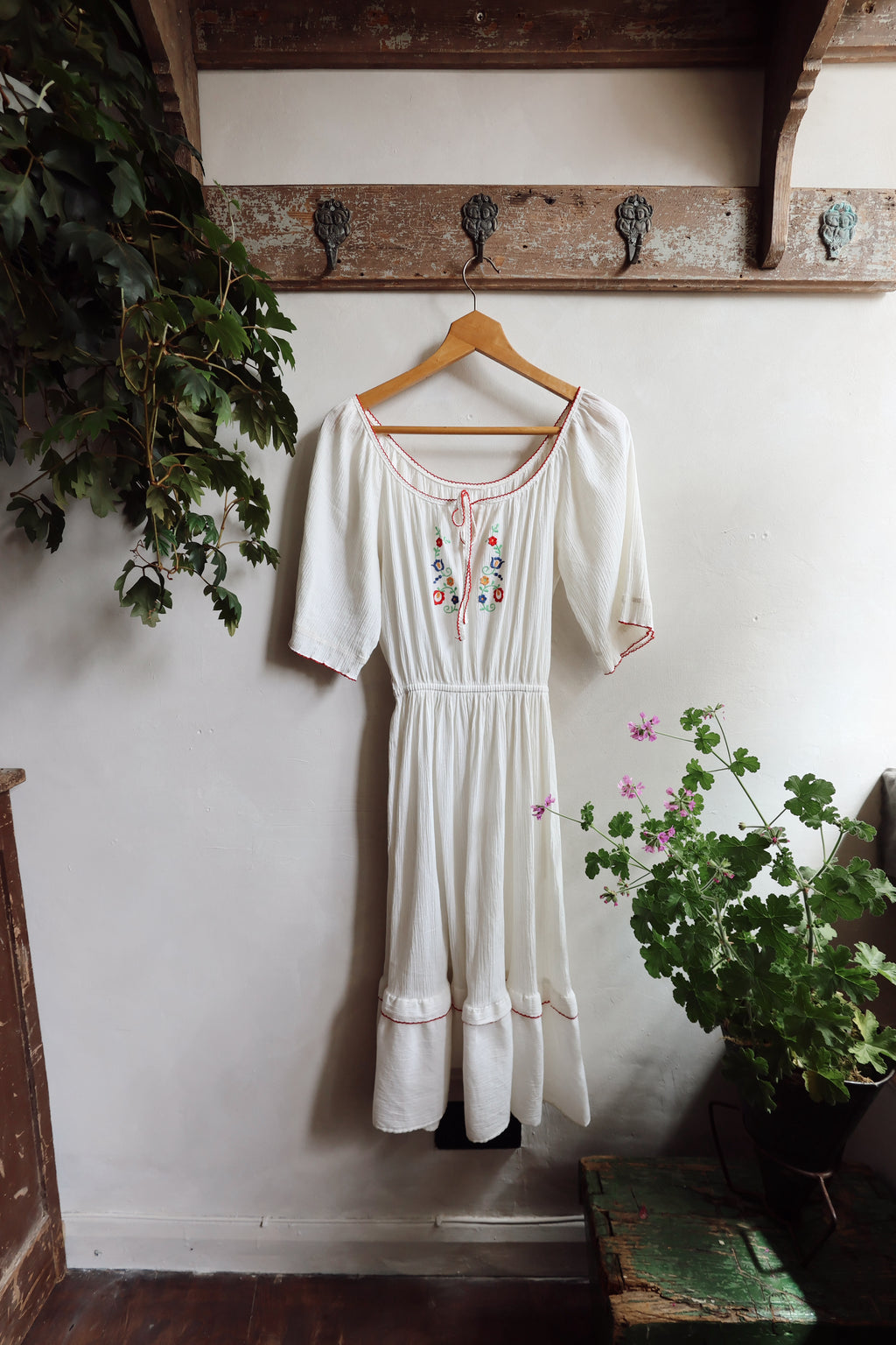 Vintage Embroidered Dress