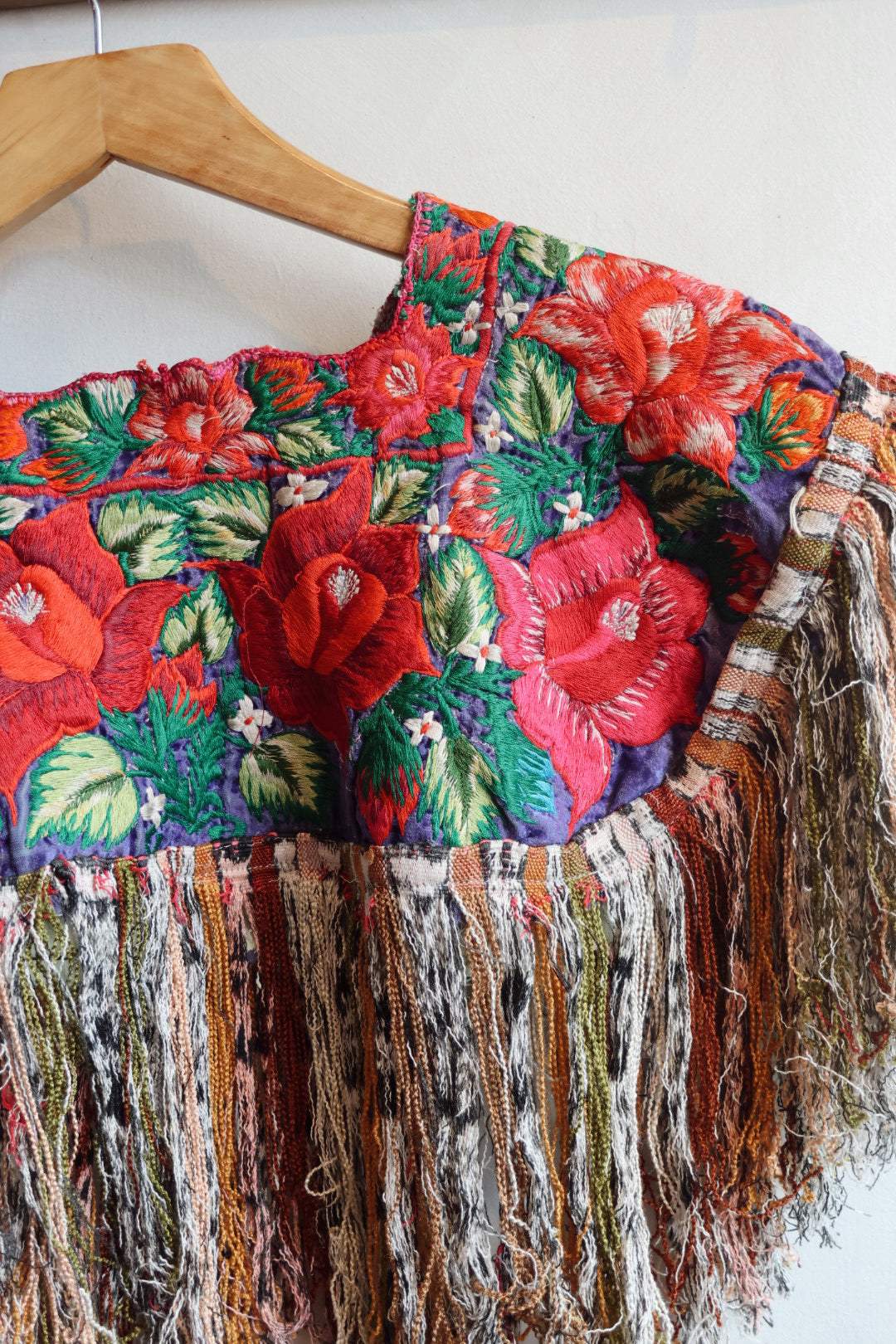Embroidered Folk-Art Cape