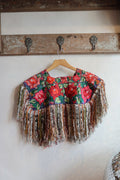 Embroidered Folk-Art Cape