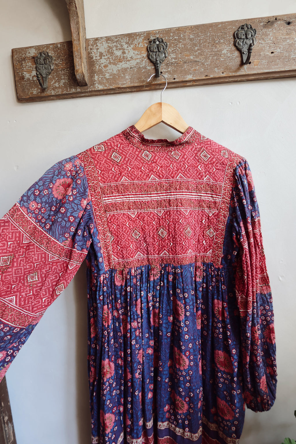 Vintage Adini Indian Cotton Dress