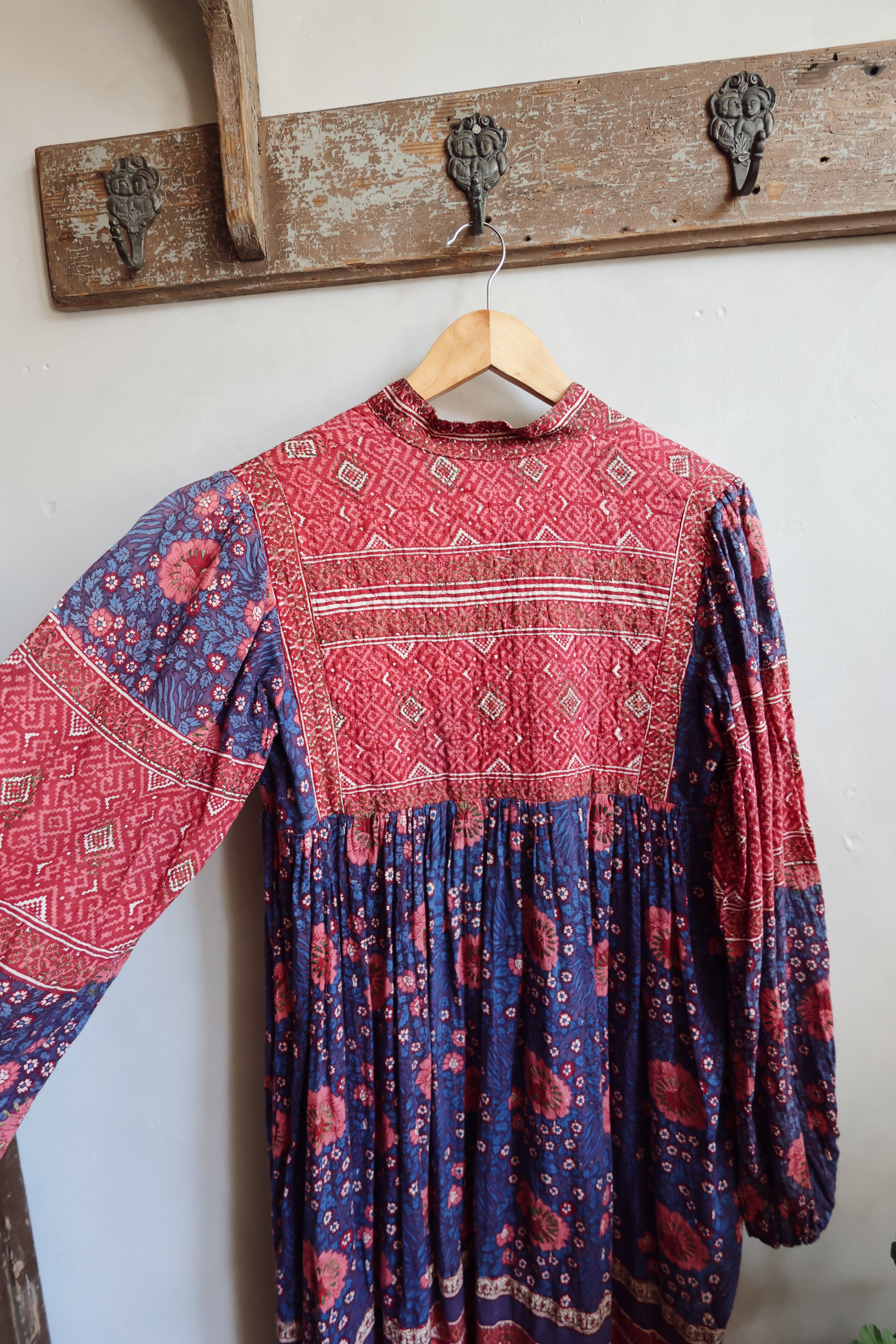 Vintage Adini Indian Cotton Dress