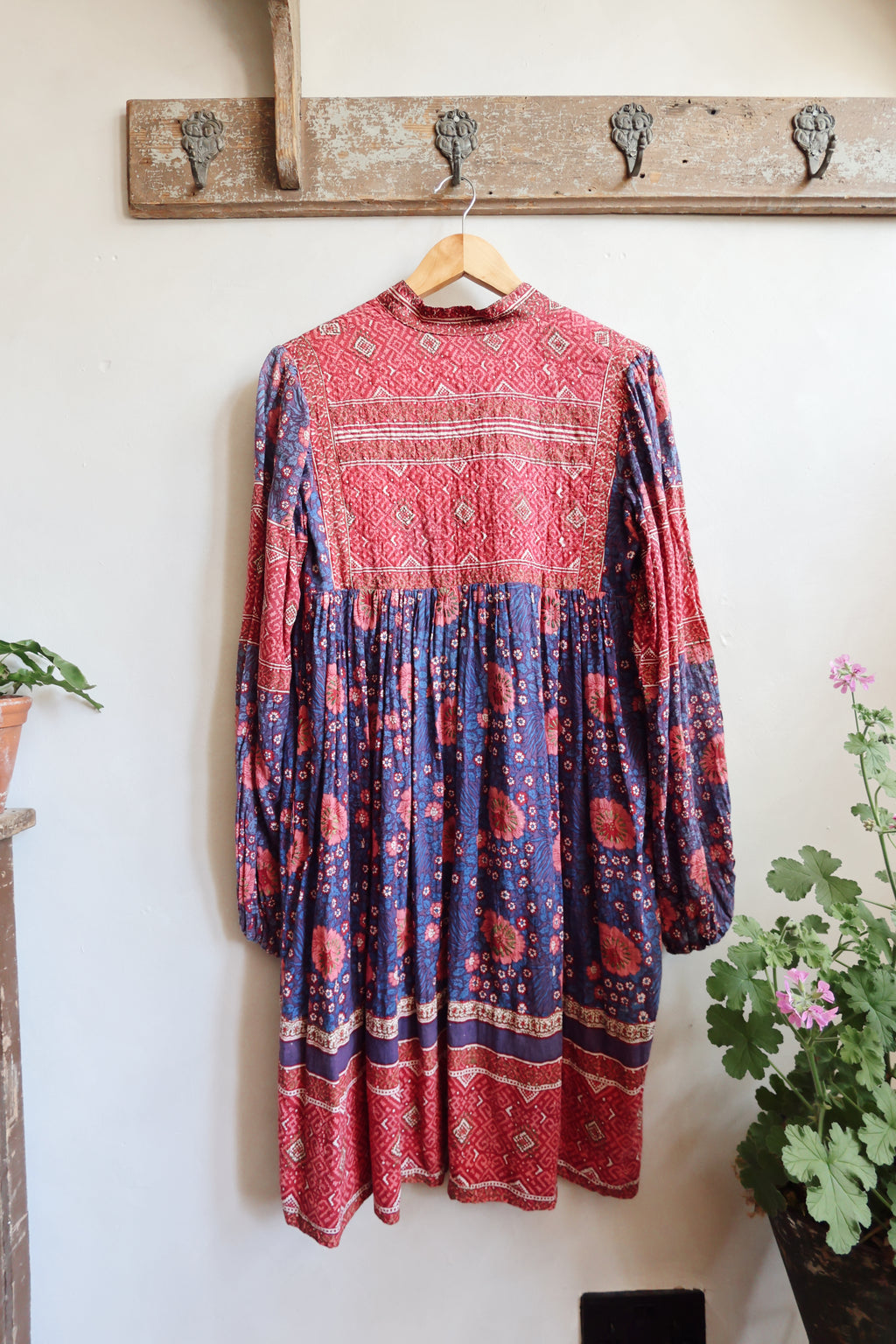 Vintage Adini Indian Cotton Dress