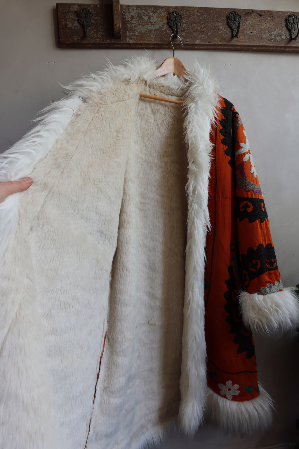 Beautiful Embroidered Suzani Afghan Coat
