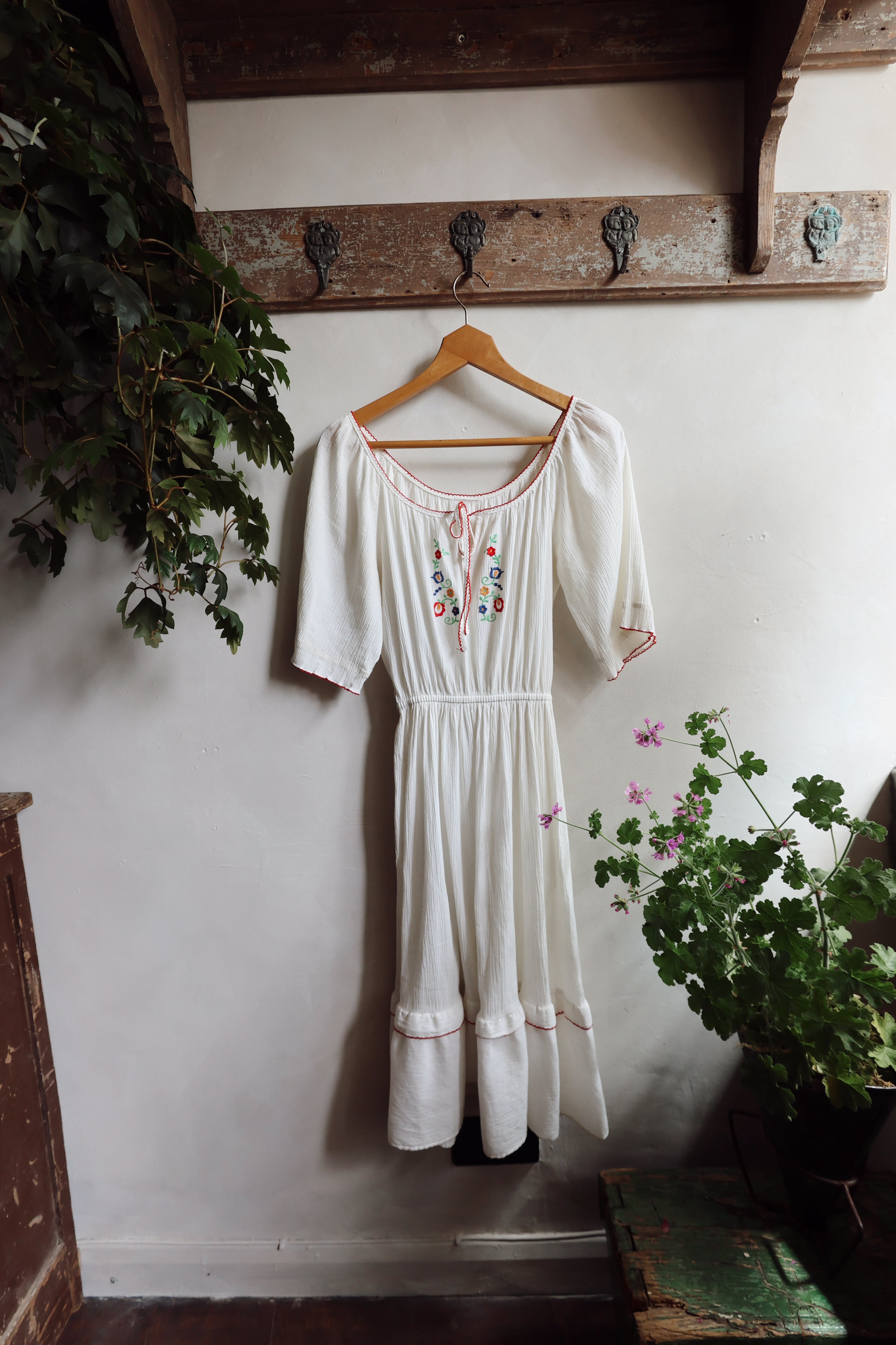 Vintage Embroidered Dress